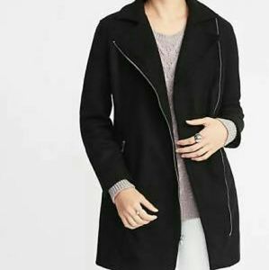 NWT Old Navy Women Soft Long Moto Jacket XS Petite